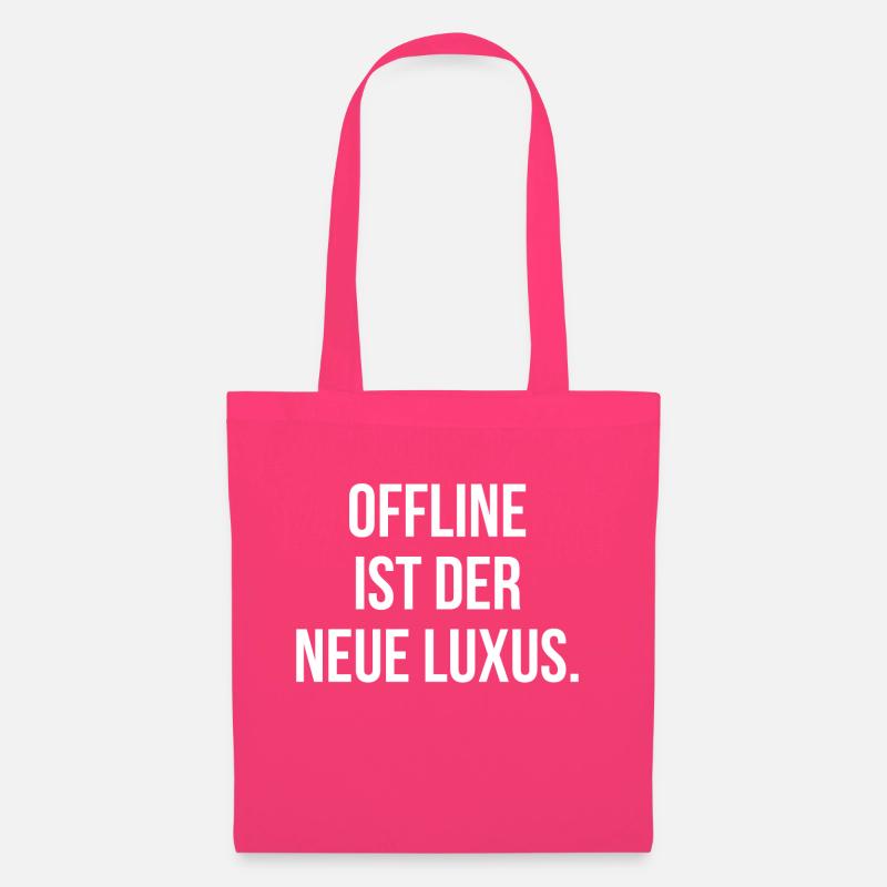 Offline ist der neue Luxus - Stoffbeutel - Azalea