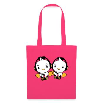 2 Ducks Gamer Gaming Controller Headset Console - Tote Bag - azalea - Front