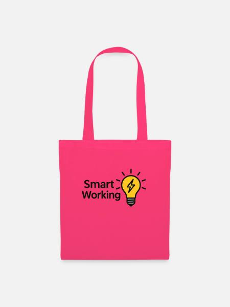 Smart Working - Tote Bag - azalea