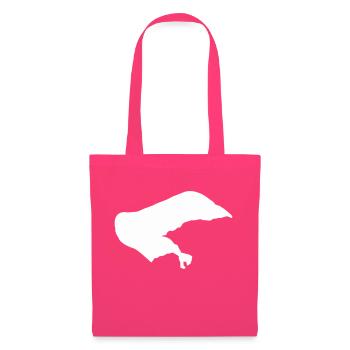 Île de Borkum - Sac en tissu - rose azalée - Devant