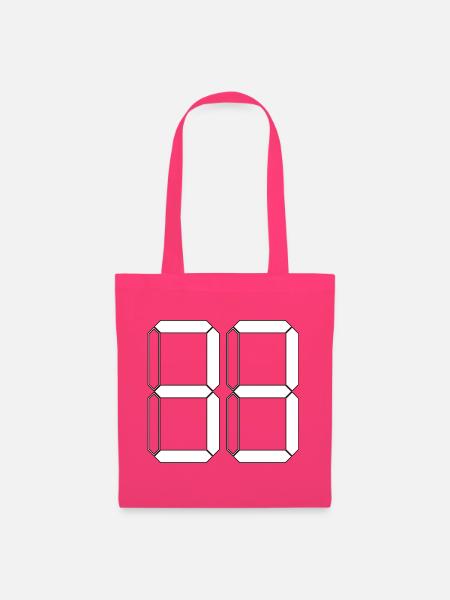 NUMMER 33 Dreiunddreißig Geschenk Digital - Stoffbeutel - Azalea