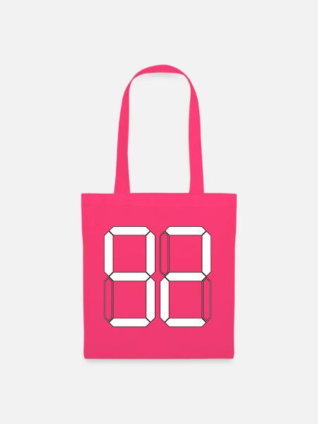 NUMMER 92 Zweiundneunzig Geschenk Digital - Stoffbeutel - Azalea