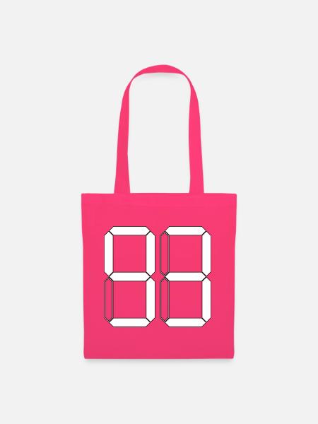 NUMMER 93 Dreiundneunzig Geschenk Digital - Stoffbeutel - Azalea