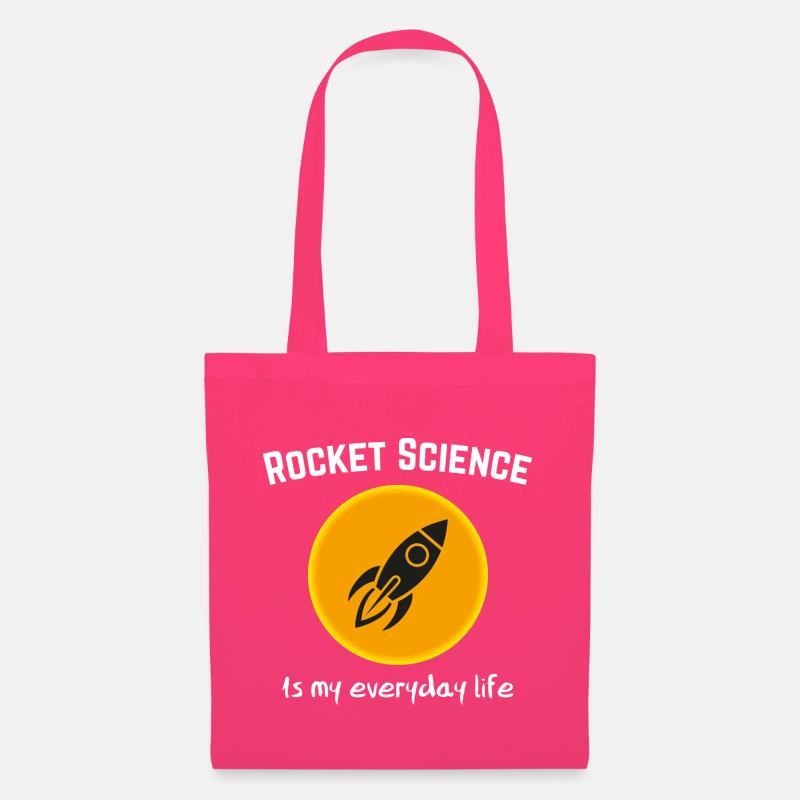 Rocket Science is my everyday life - Stoffbeutel - Azalea