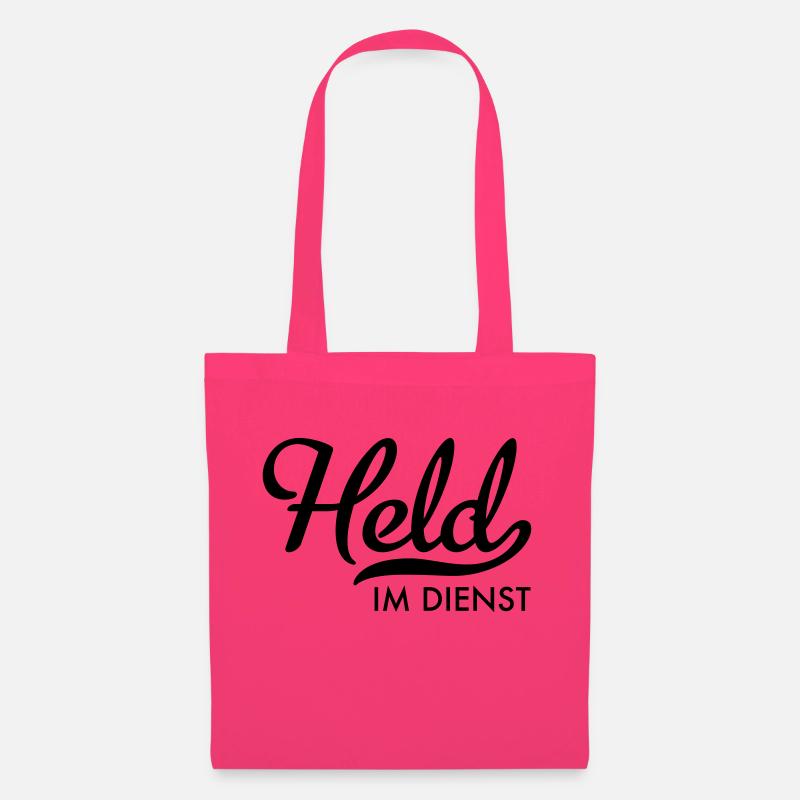 Held im Dienst - Stoffbeutel - Azalea
