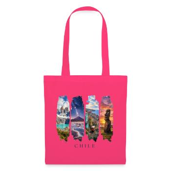 Chile Vacation Travel – Patagonia Nature & Culture - Tote Bag - azalea - Front