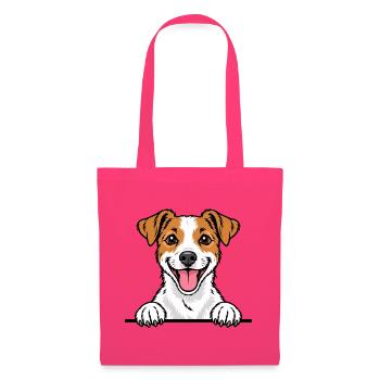 Jacky Terrier - Stoffbeutel - Azalea - Vorne
