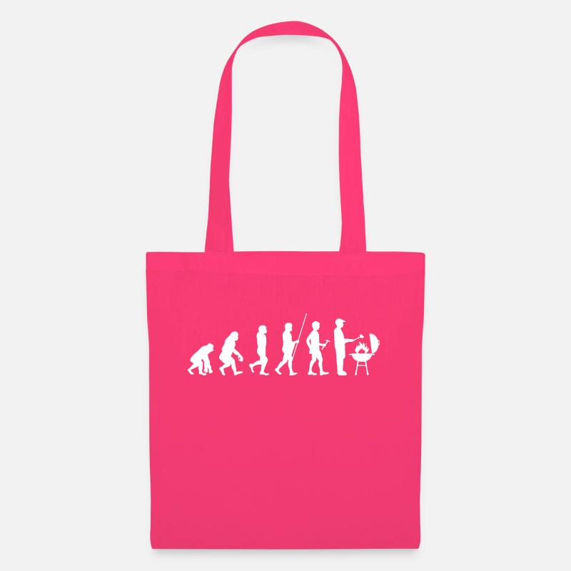 Grillen Evolution - Stoffbeutel - Azalea