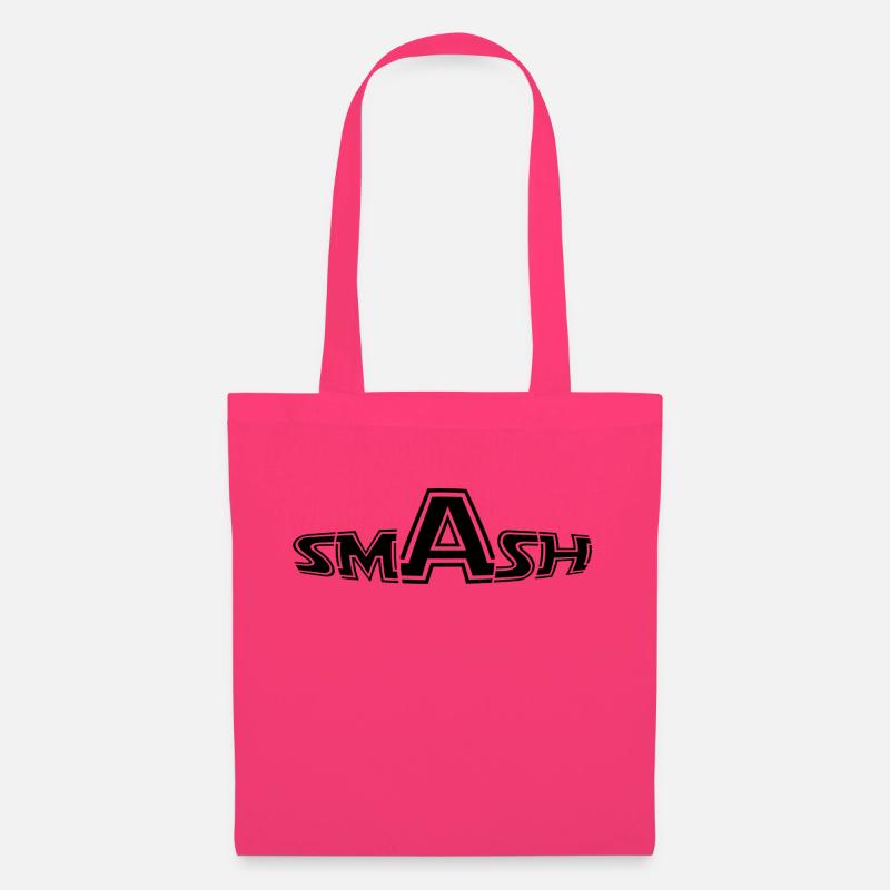 Black - SMASH IT - Stoffbeutel - Azalea