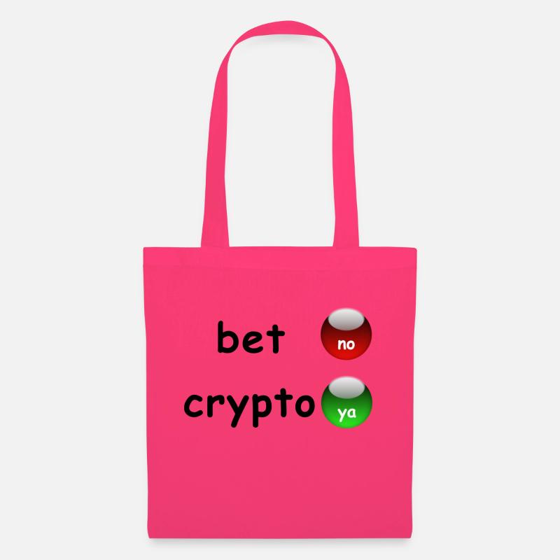 Ja zu Crypto! - Stoffbeutel - Azalea