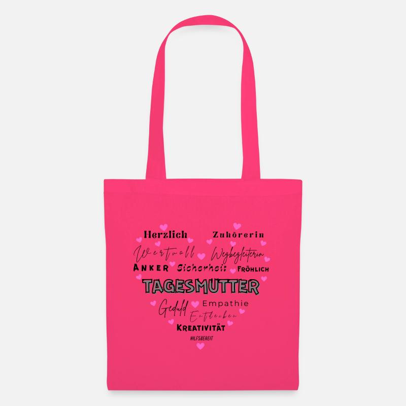 Geschenk Tagesmutter - Stoffbeutel - Azalea