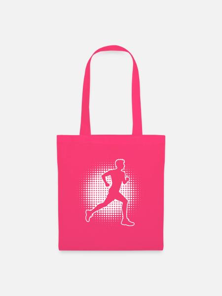 Geschenkidee für einen Running mit Running - Stoffbeutel - Azalea