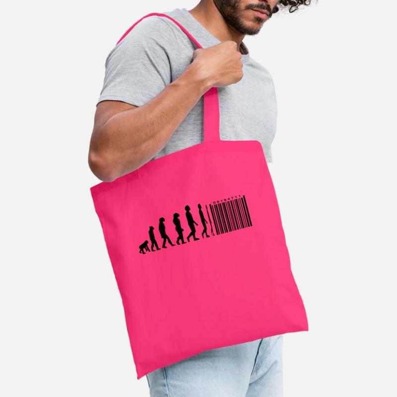 Evolution code à barres Sac en tissu