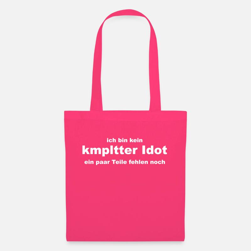 kompletter Idiot - Stoffbeutel - Azalea