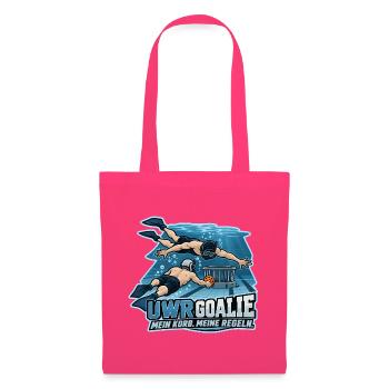 Unterwasser Rugby Goalie - Stoffbeutel - Azalea - Vorne