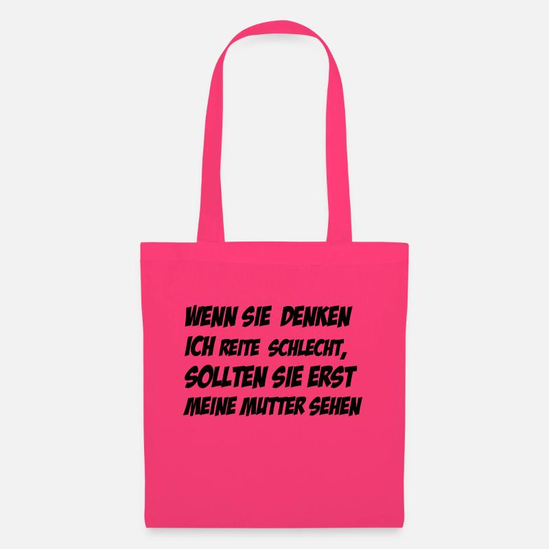 reiten - Stoffbeutel - Azalea