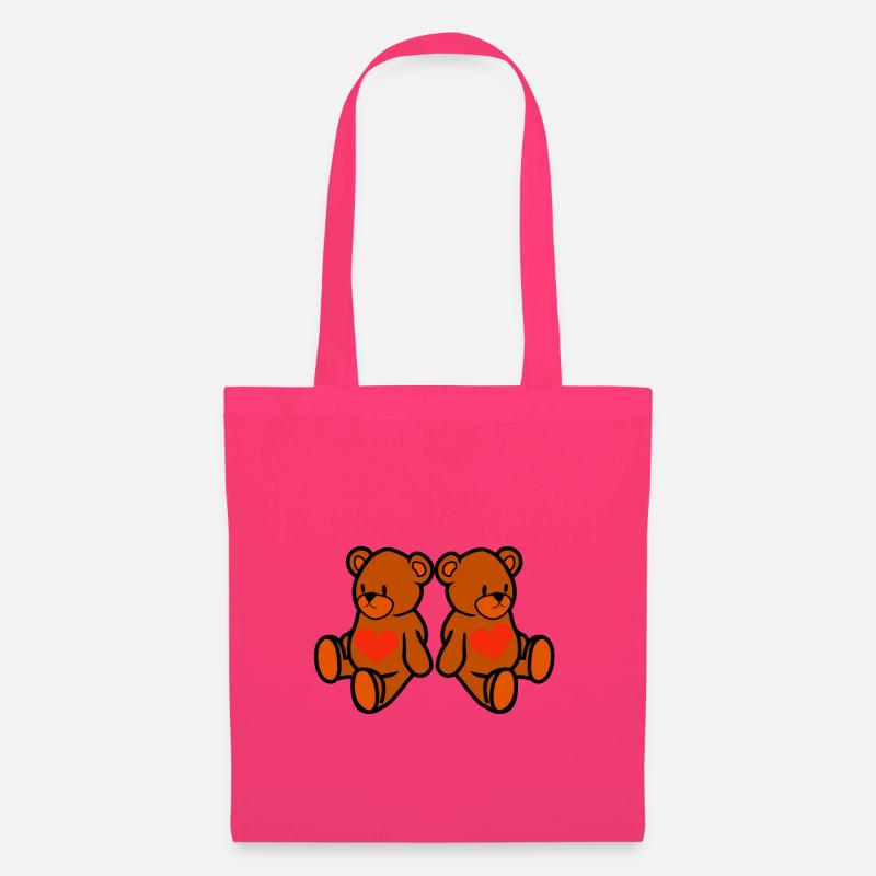 Teddybär - Stoffbeutel - Azalea