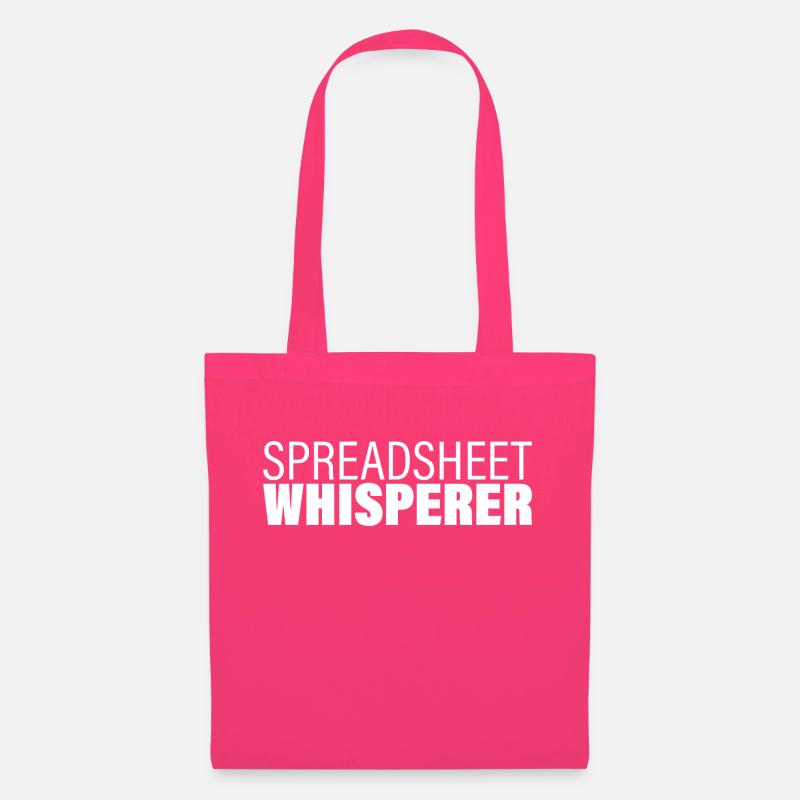 Spreadsheet Whisperer 4 - Stoffbeutel - Azalea