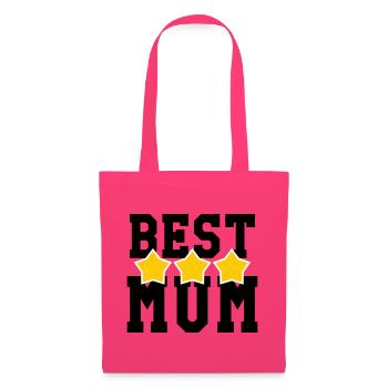 Beste Mama - Muttertag - Stoffbeutel - Azalea - Vorne