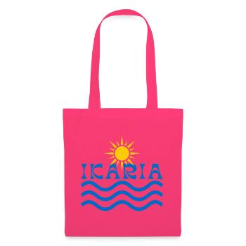 Ikaria Sun & Waves - Tote Bag - azalea - Front