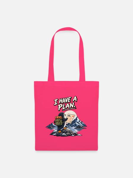 Pinguin-Abenteuer – Ich habe einen Plan - Stoffbeutel - Azalea