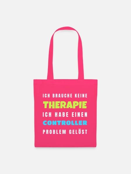 Keine Therapie nötig nur ein Controller Gamer - Stoffbeutel - Azalea