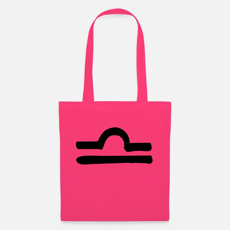 libra zodiac - Sac en tissu - rose azalée