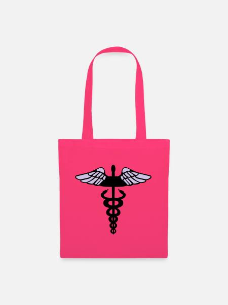 Caduceus - Stoffbeutel - Azalea