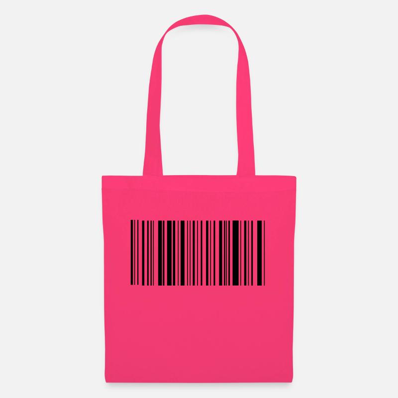 Bar code - Tote Bag - azalea