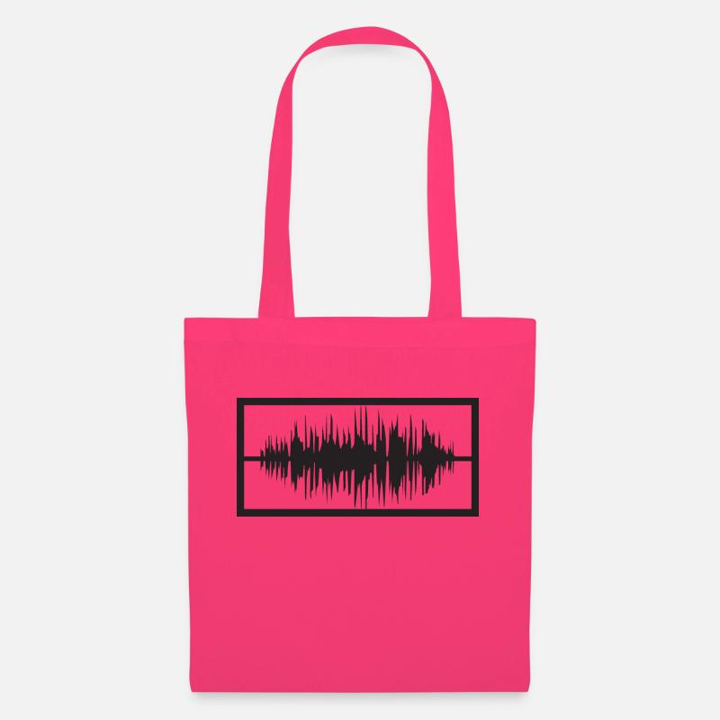 Frequency - Tote Bag - azalea