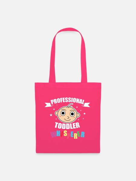 Professional Toddler Whisperer - Stoffbeutel - Azalea