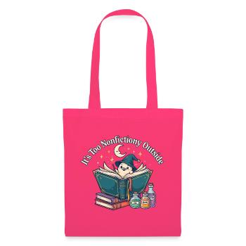 Es ist zu sachlich außerhalb des literarischen Buchliebhabers - Stoffbeutel - Azalea - Vorne