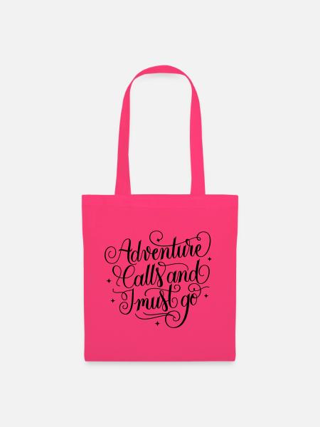Adventure Calls - Stoffbeutel - Azalea