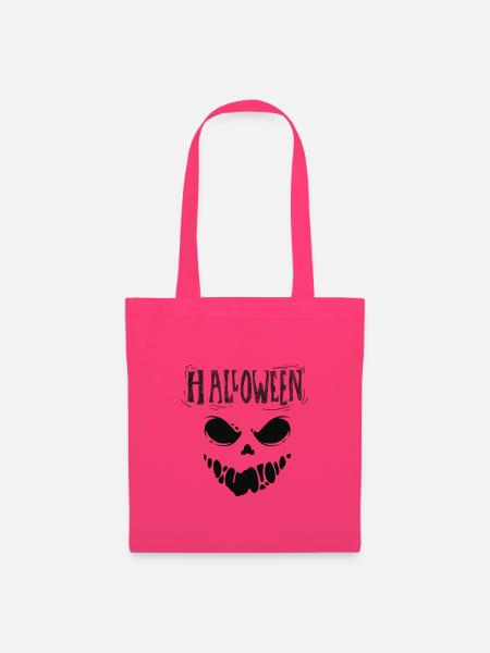 Halloween Scary Face - Stoffbeutel - Azalea