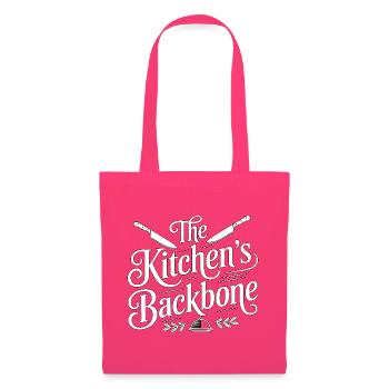 Sous Chef The Kitchen's Backbone Kitchen Staff - Stoffbeutel - Azalea - Vorne