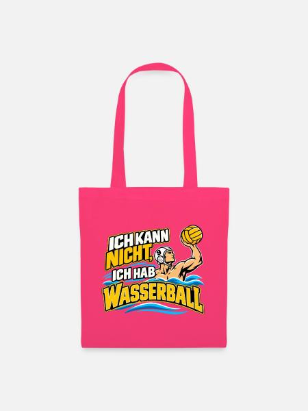 Wasserball Spruch Ich Kann Nicht - Stoffbeutel - Azalea