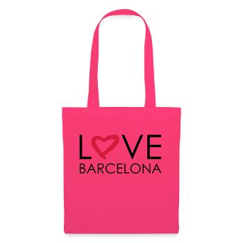 love barcelona - Stoffbeutel - Azalea - Vorne