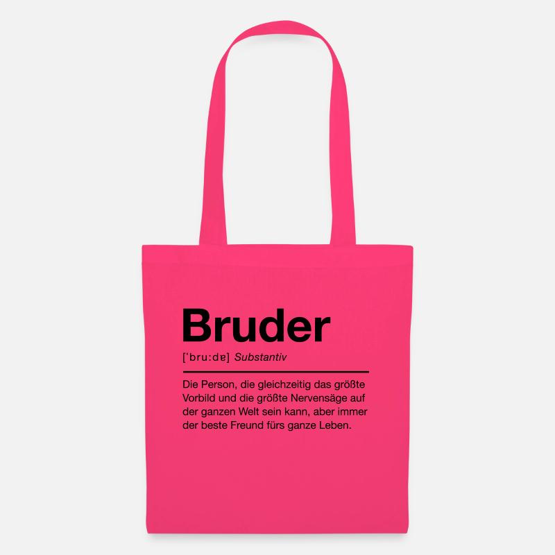 Bruder - Stoffbeutel - Azalea