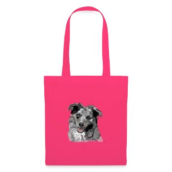 Australian Shepherd - Stoffbeutel - Azalea - Vorne
