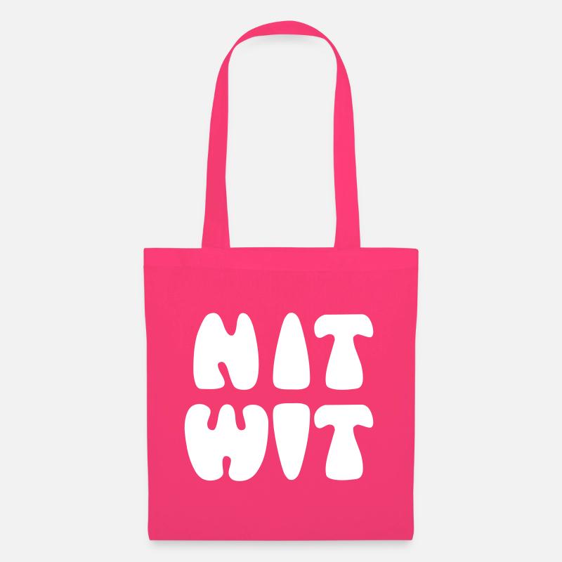 NITWIT - Tote Bag - azalea