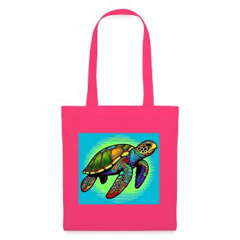 turtle - Tote Bag - azalea - Front