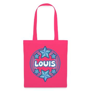 Louis als Vorname - Stoffbeutel - Azalea - Vorne