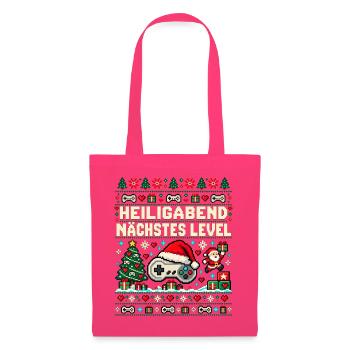 Gaming - Heiligabend nächstes Level - Stoffbeutel - Azalea - Vorne
