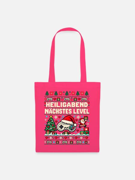 Gaming - Heiligabend nächstes Level - Stoffbeutel - Azalea