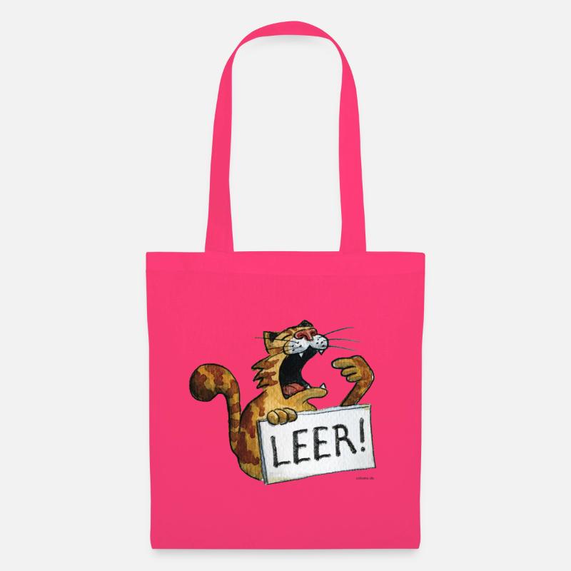 leere Katze - Stoffbeutel - Azalea
