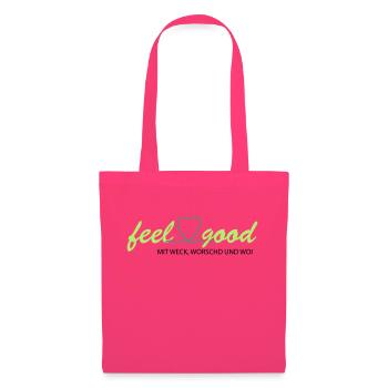 feelgood inderpfalz GRÜN WWW - Stoffbeutel - Azalea - Vorne