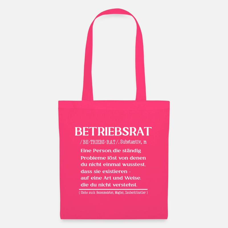 Betriebsrat Definition Duden - Stoffbeutel - Azalea