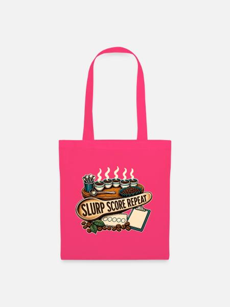 SLURP SCORE REPEAT - Stoffbeutel - Azalea