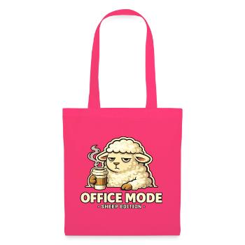 Office Mode Schaf-Edition - Stoffbeutel - Azalea - Vorne