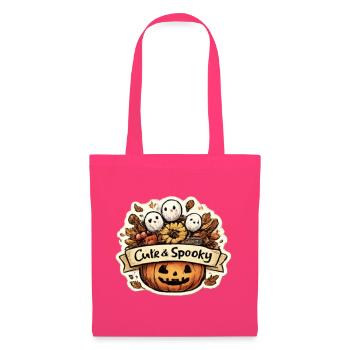 Cute & Spooky Kürbis-Design - Stoffbeutel - Azalea - Vorne